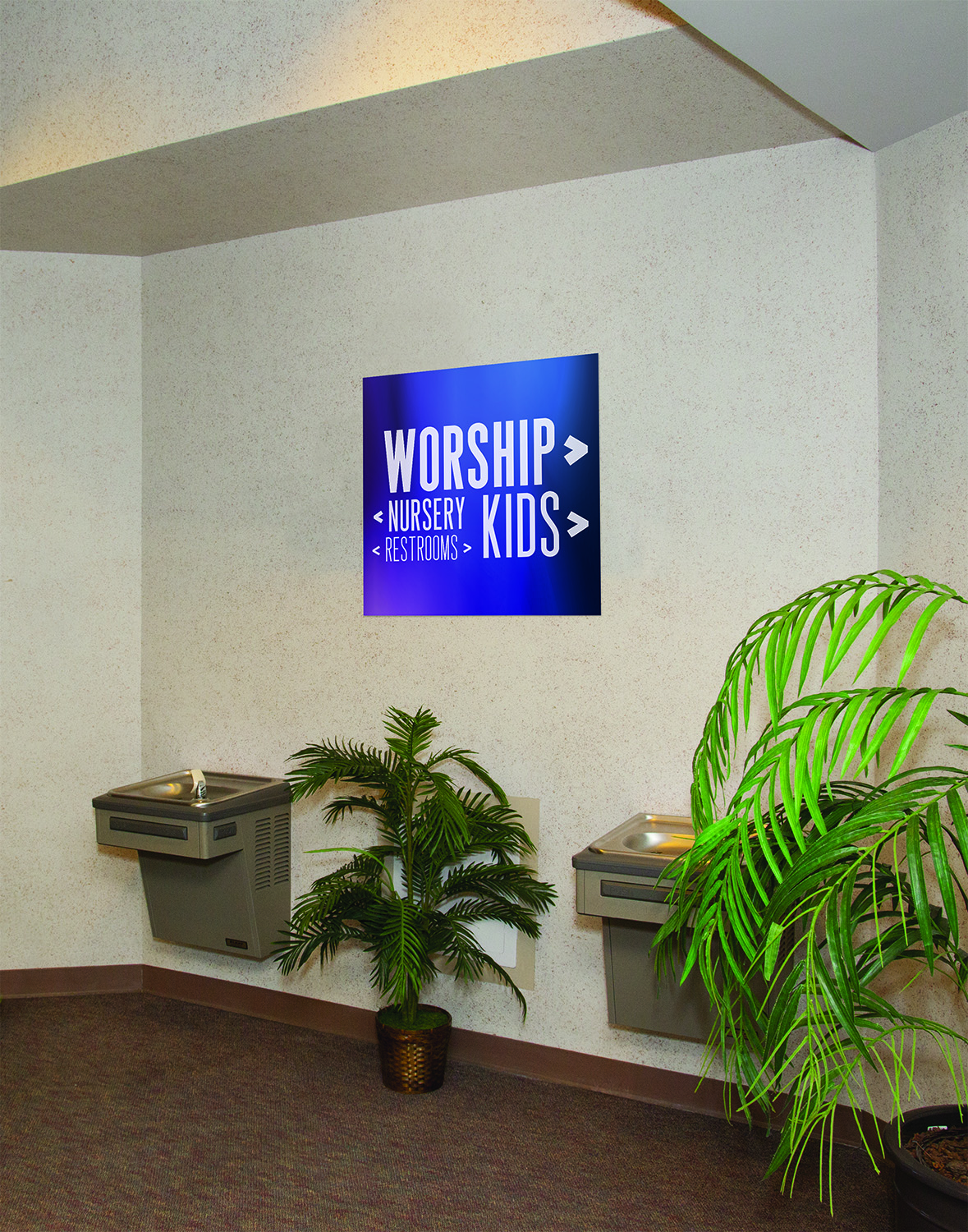 Rigid Signs, Church Staff, 23 x 34.5 8