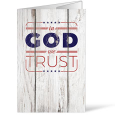 In God We Trust Wood 