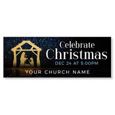 Celebrate Christmas Manger 