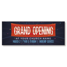 Grand Opening Banner 