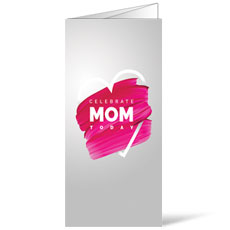 Mom Pink Paint Strokes 