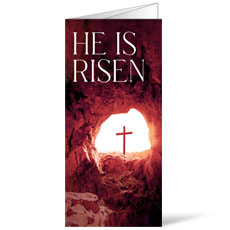 He Is Risen Tomb Cross 