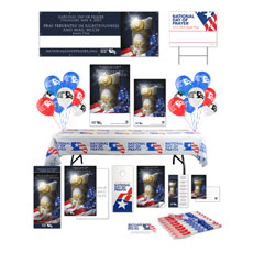 National Day of Prayer 2023 Indoor/Outdoor Event Promotional Kit 
