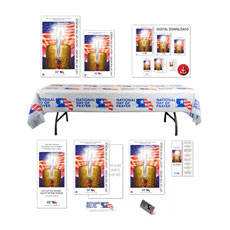 National Day of Prayer 2024 Indoor Event Promotional Kit 