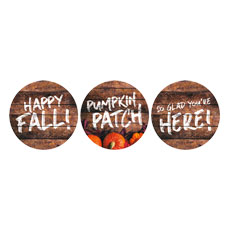 Pumpkin Patch Wood Grain Set 