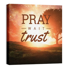 Pray Wait Trust 