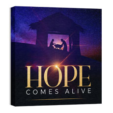 Hope Comes Alive Manger 