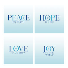 Peace on Earth Dove Set 