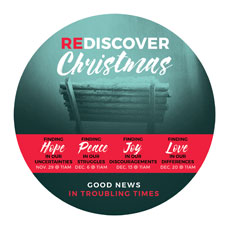 ReDiscover Christmas Advent Manger 