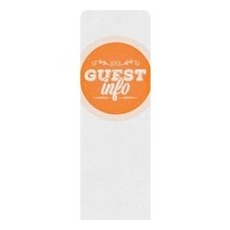 Guest Circles Info Orange 