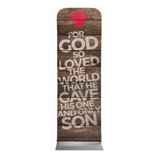 Shiplap John 3:16 Natural 