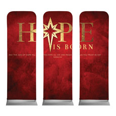 Hope Is Born Star Triptych 