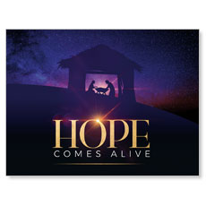 Hope Comes Alive Manger 