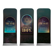 Christmas Star Triptych 