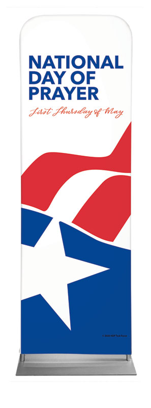 Banners, National Day of Prayer, National Day of Prayer Logo, 2' x 6'