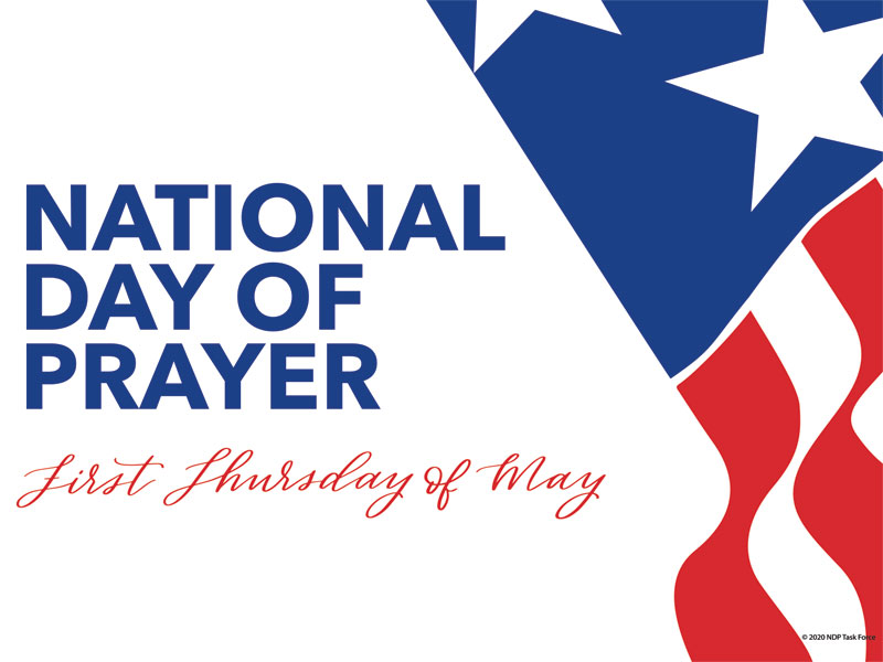Banners, National Day of Prayer, National Day of Prayer Logo, 9'8 x 7'2