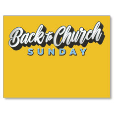 Back to Church Sunday Celebration 