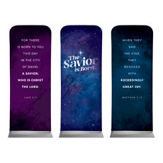 Savior Is Born Sky Triptych 