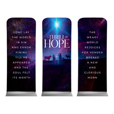 Thrill of Hope Sky Triptych 