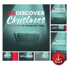 ReDiscover Christmas Advent Manger 