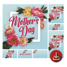 Mother's Day Floral Frame 