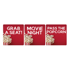 Movie Night Popcorn Set 