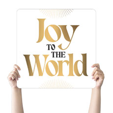 Joy to the World White Gold 