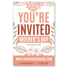 Flowers Invited Mothers Day 