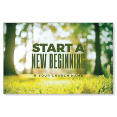 Start New Beginning Green 