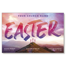 Easter Sunrise Events Crosses 