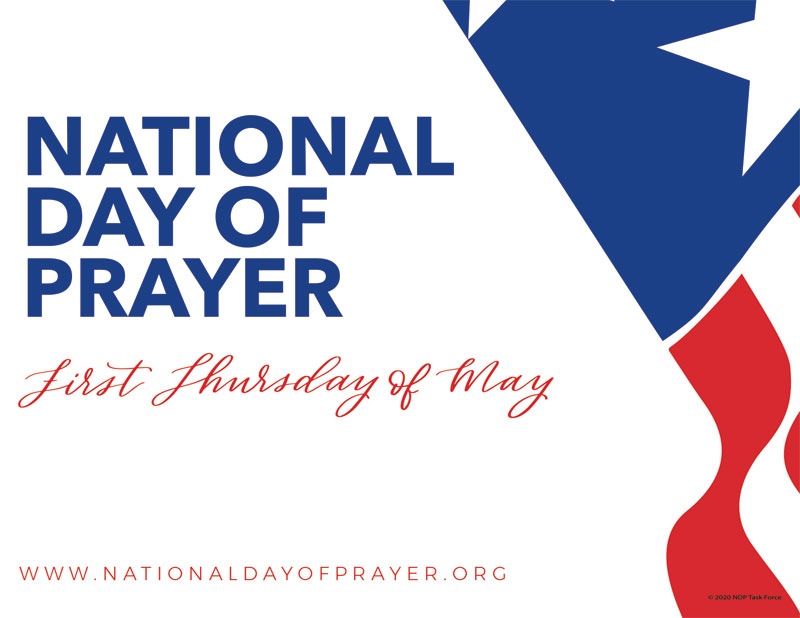InviteCards, National Day of Prayer, National Day of Prayer Logo, 4.25 x 5.5