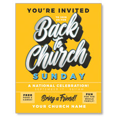 Back to Church Sunday Celebration 