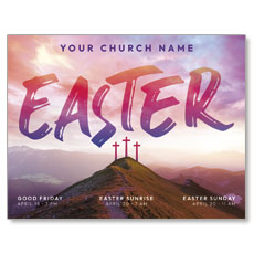 Easter Sunrise Events Crosses 