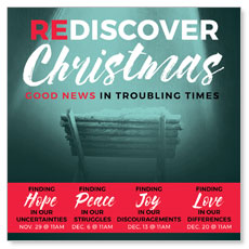 ReDiscover Christmas Advent Manger 