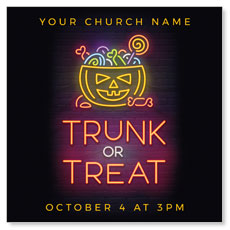 Trunk or Treat Neon 