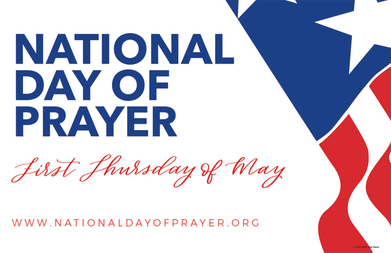 InviteCards, National Day of Prayer, National Day of Prayer Logo, 4.25 x 2.75