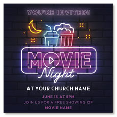 Neon Movie Night 