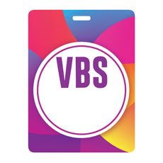 Curved Colors VBS Blank 