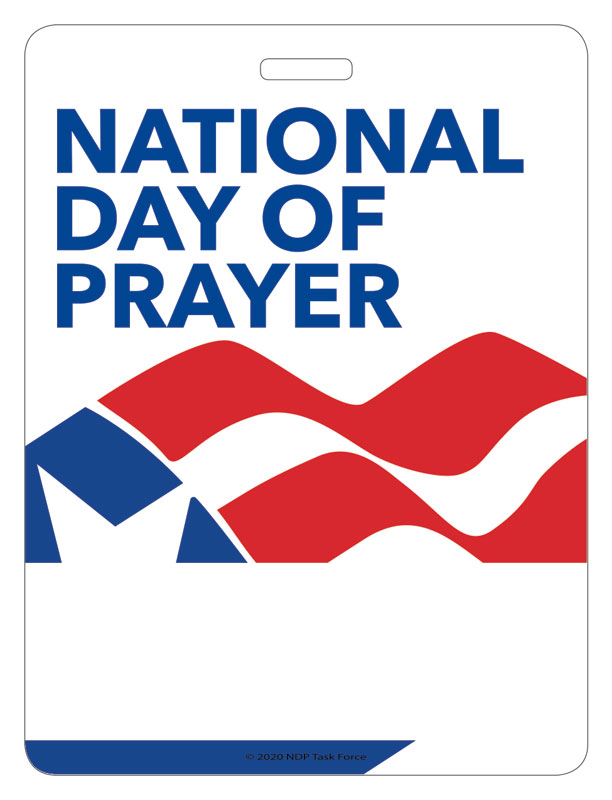 Accessories, National Day of Prayer, National Day of Prayer Logo, 3 x 4