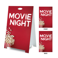 Movie Night Popcorn Red 