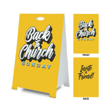 Back to Church Sunday Celebration Invite 