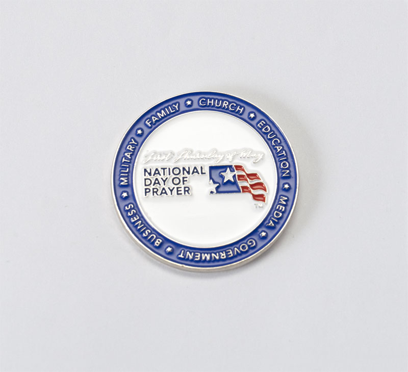 Accessories, National Day of Prayer, National Day of Prayer Challenge Coin