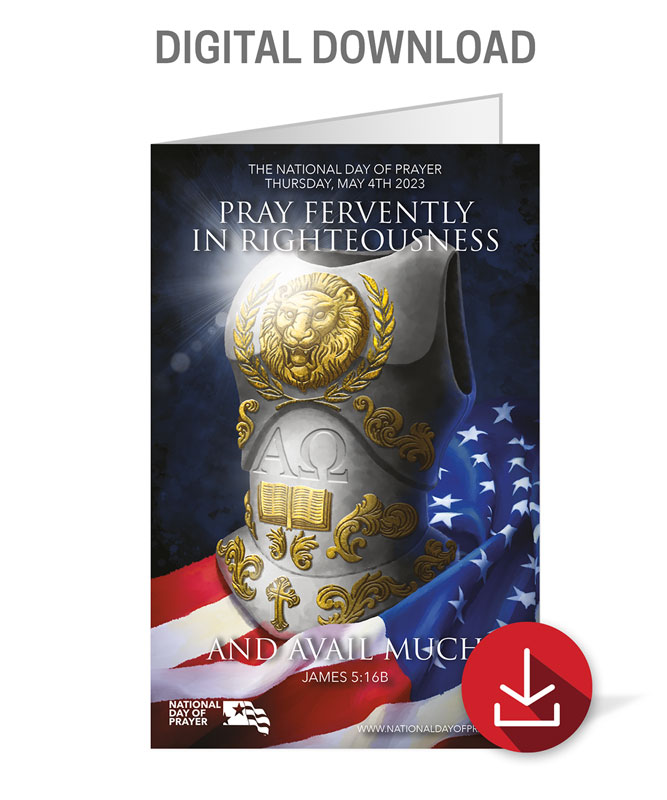 Design Downloads, National Day of Prayer, National Day of Prayer 2023 Theme Program Cover Download