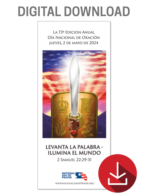 Design Downloads, National Day of Prayer, National Day of Prayer 2024 Theme Prayer Guide Spanish Download