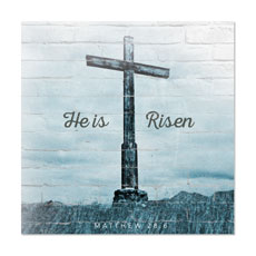 Mod He Is Risen Cross 