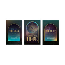 Christmas Star Triptych 