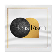 He Is Risen Gold 