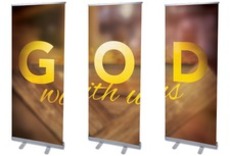 God With Us Manger Triptych 