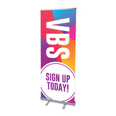 Curved Colors VBS Sign Up 