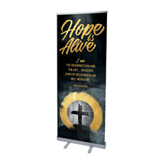 Hope Is Alive Gold Scripture 